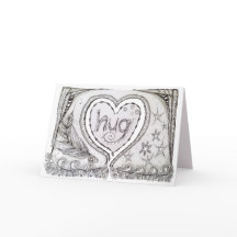 Carte de note vierge avec article original