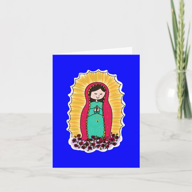Carte de note Virgen De Guadalupe (Devant)