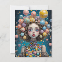 Carte de note Whimsical