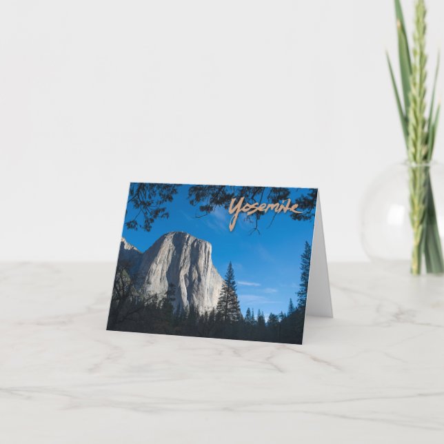 Carte de note Yosemite El Capitan (Devant)