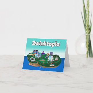 Carte de note Zwinktopia