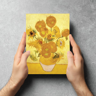 Carte de notes pour les beaux-arts Vincent van Gog