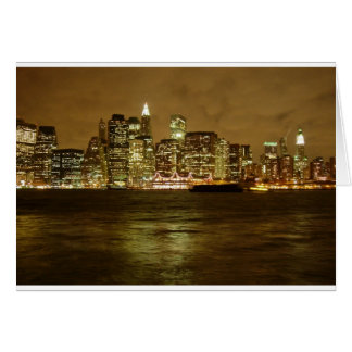 Carte de nuit New York