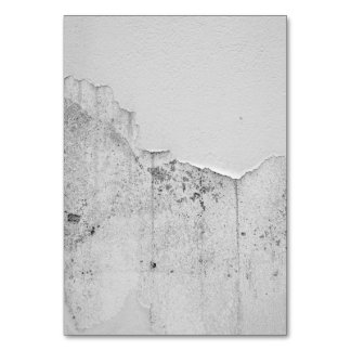 Carte de numéro de table américaine couleur solide