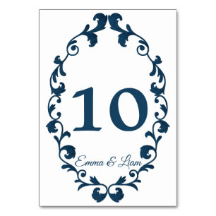 Carte de numéro de table de mariage rustique mexic