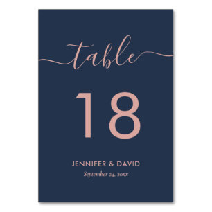 Carte de numéro de tableau bleu et blanc de la mar