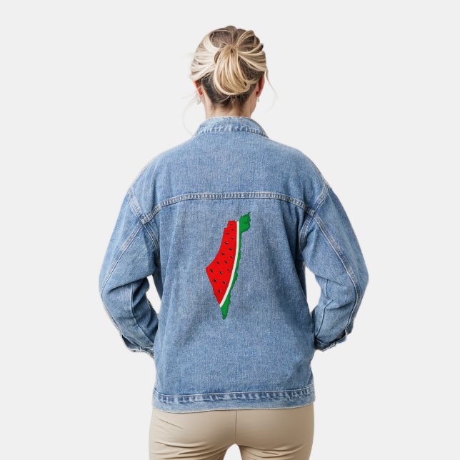 Carte de Palestine Watermelon Symbole de la libert (Modèle)