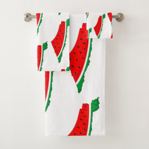 Carte de Palestine Watermelon Symbole de la libert
