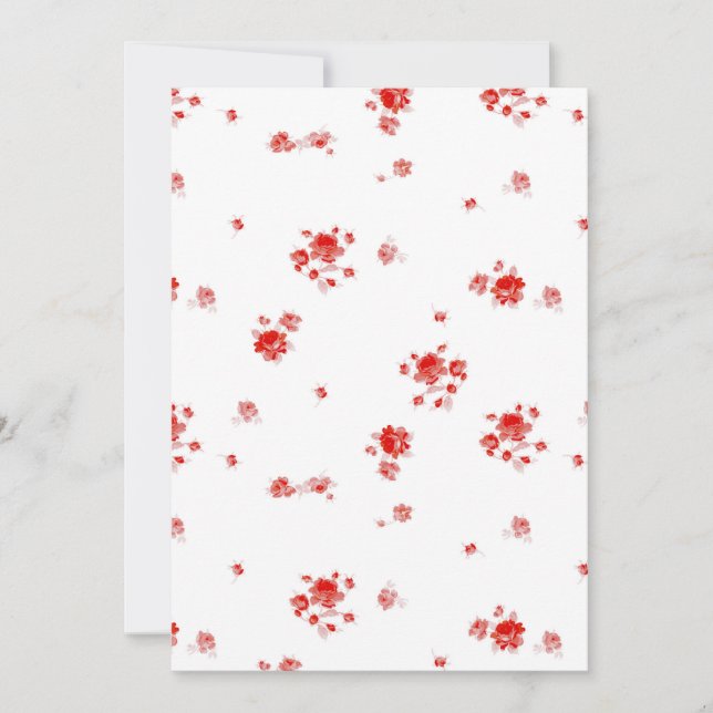 Carte de panneau Giselle fraise (Devant)