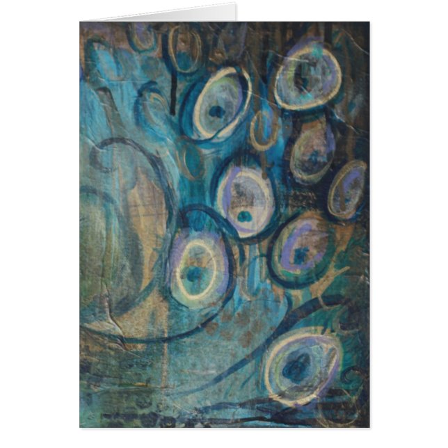 Carte de paon (Devant)