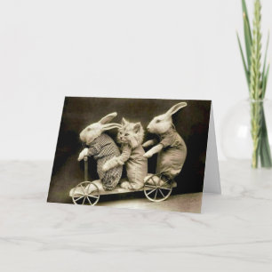 Carte de Pâques amusante