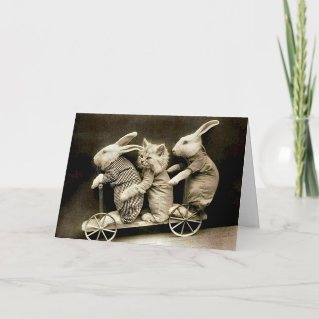 Carte de Pâques amusante (Devant)