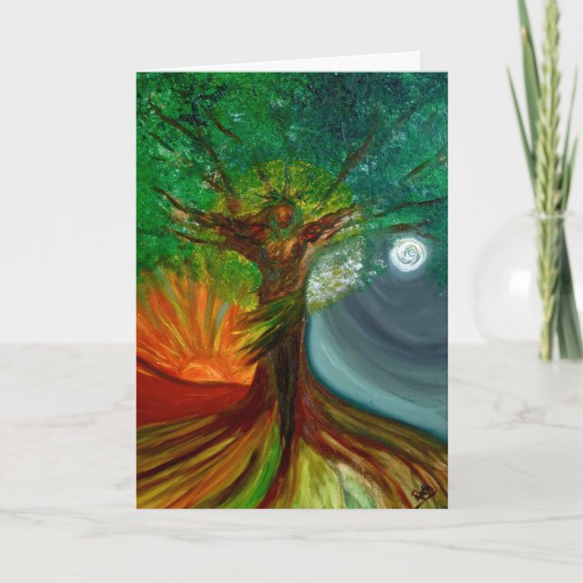 Carte de Pâques de "résurrection" (Devant)