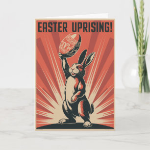Carte de Pâques Lapin Soulèvement Irlandais Humour