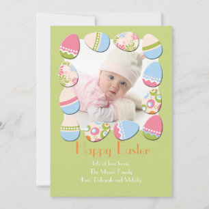 Carte de Pâques photo Eggstravaganza