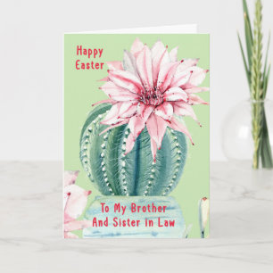 Carte de Pâques pour Frère & Soeur en Droit