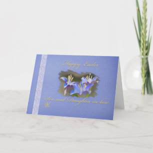 Carte de Pâques pour le fils et la belle-fille