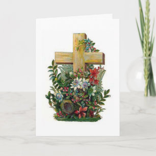 Carte de Pâques Victorian Cross
