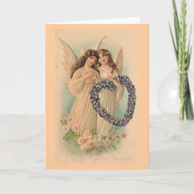 Carte de Pâques victorienne (Devant)