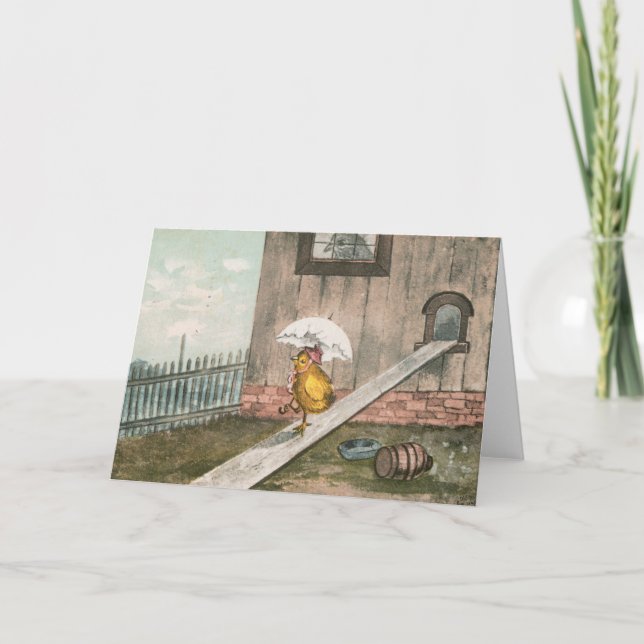 CARTE DE PÂQUES VINTAGE (Devant)