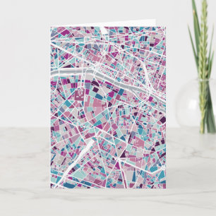 Carte de Paris France