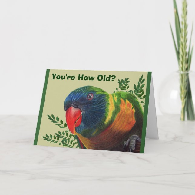 Carte de Parrot Birthday (Devant)