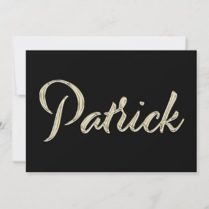 Carte de Patrick White Gold