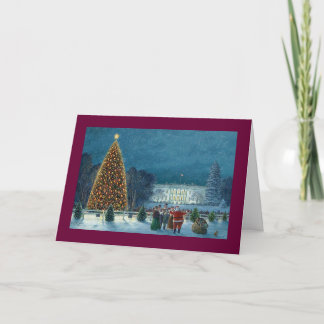 Carte de Paul McGehee "Noël à Washington"