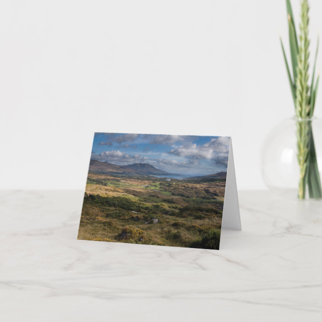 Carte de paysage de liège (Devant)