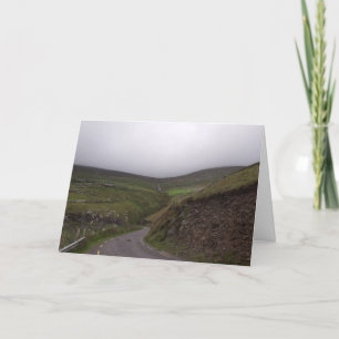 Carte de paysage irlandaise
