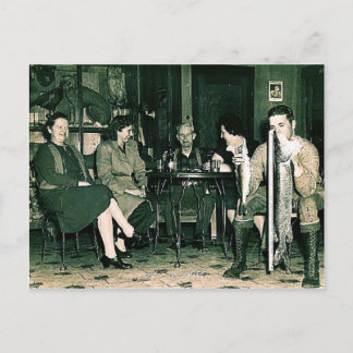 Carte de pêche de Noël