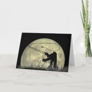 Carte DE PÊCHE DE VOL SASQUATCH