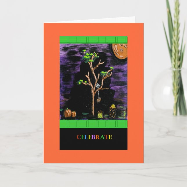 Carte de PedagogyGreetings : Joyeux Halloween (Devant)