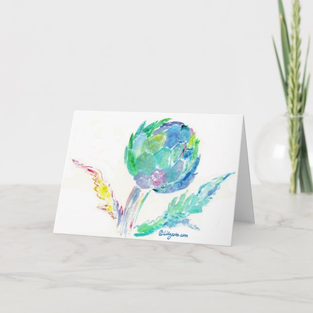 Carte de peinture de beaux-arts de chanson (Devant)