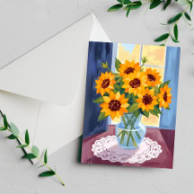 Carte de peinture florale aquarelle bouquet de tou