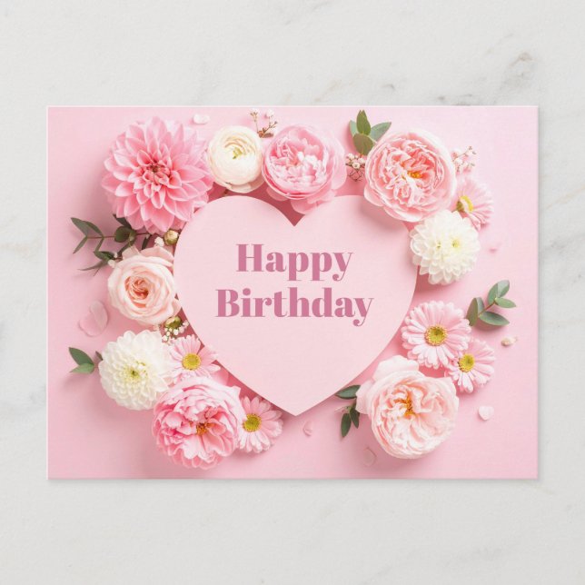 Carte de Peony Birthday (Devant)