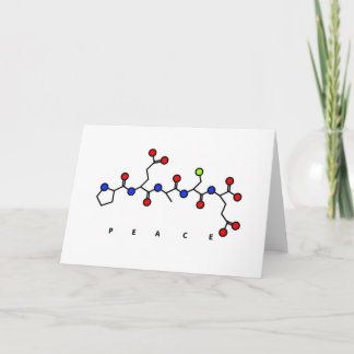carte de peptide de paix