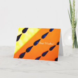 Carte de perles de voeux