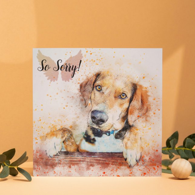 Carte de perte d'un chien de compagnie (Créateur téléchargé)