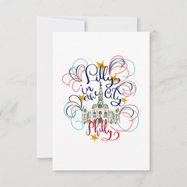 Carte de Philadelphie (Devant)