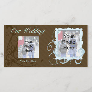 Carte de Photo Personnalisée, Mariage Famille ou A