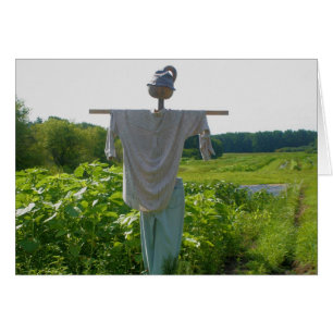 Carte de photographie de la nature de Garden Scare