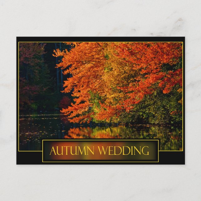 Carte de photos de dates à retenir pour un mariage (Devant)