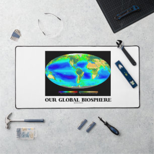 Carte de photosynthèse mondiale de notre biosphère