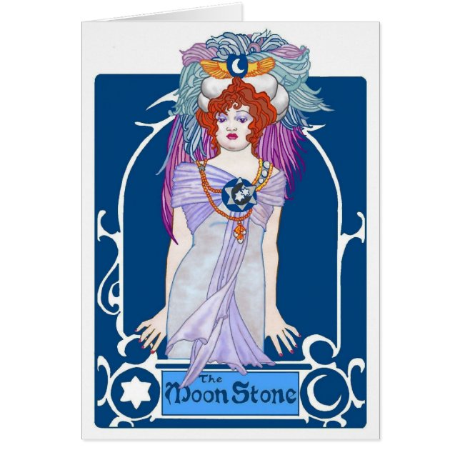 Carte de pierre de la lune (Devant)