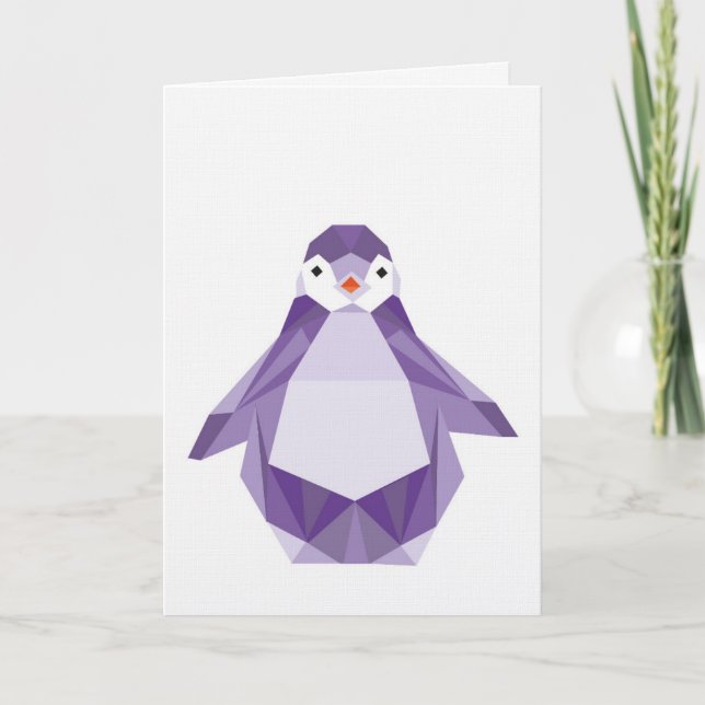 Carte de pingouin (Devant)