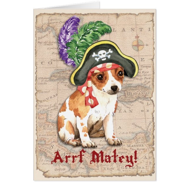 Carte de pirate Chihuahua (Devant)
