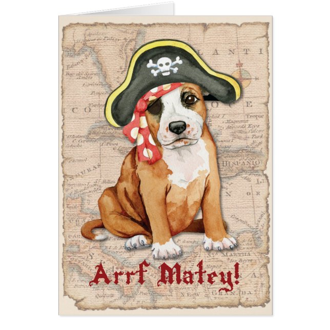 Carte de pirate Stafford (Devant)