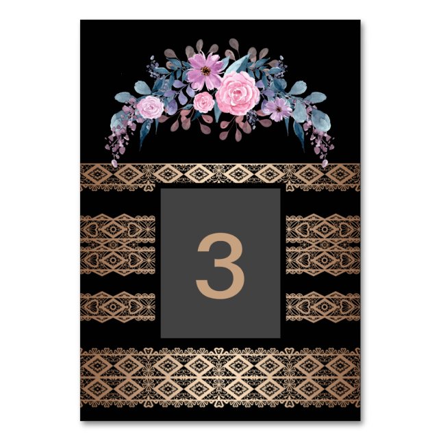 Carte de place vintage aquarelle (Par défaut)