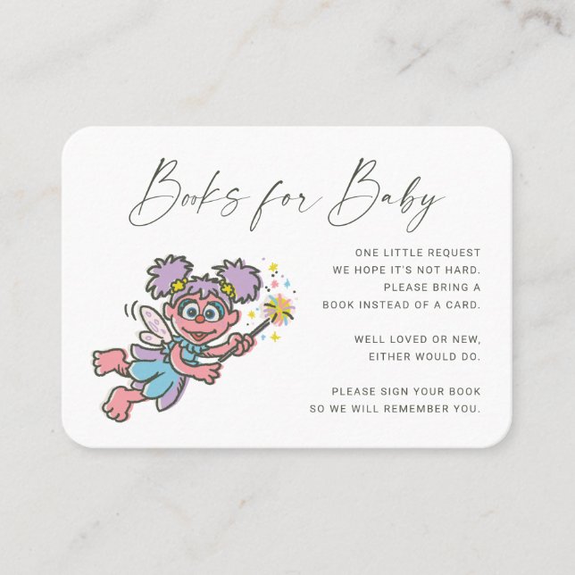 Carte De Placement Abby Cadabby Insère la demande de livre (Devant)
